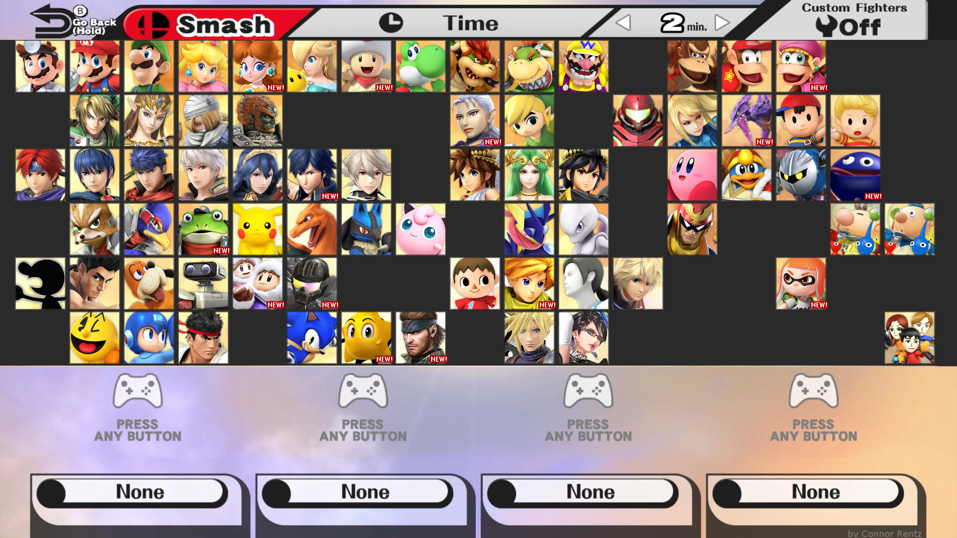 Ultimate Smash Bros. for Wii U PART 1/7