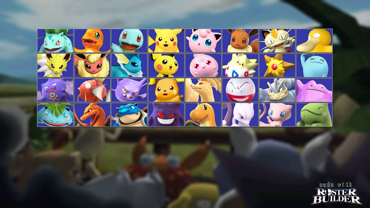 ROSTER BUILDER - Pokemon Stadium Sample by ConnorRentz on DeviantArt