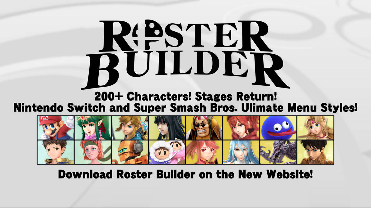 ROSTER BUILDER - Summer 2018 Update! by ConnorRentz