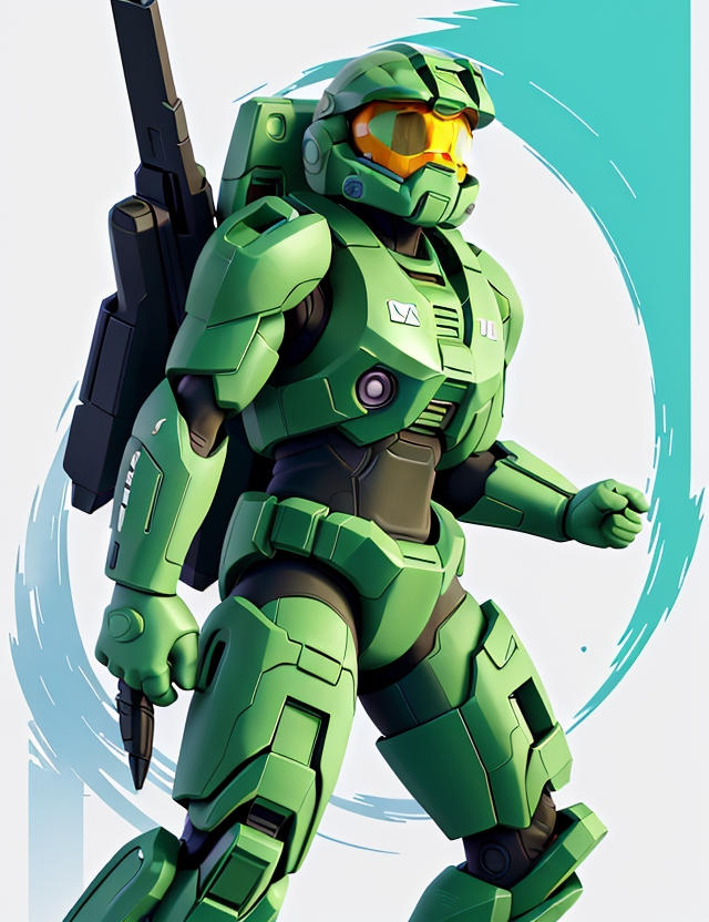3D Animation Style\Master Chief 1 by SpartacusPrime1 on DeviantArt