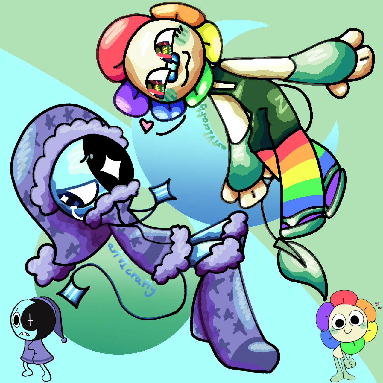 Astro And Dandy By ArtVIcrafty On DeviantArt astro-and-dandy-by-artvicrafty-on-deviantart