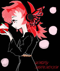 My ButterFly Headphone Anime Picture