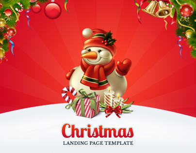 Christmas Landing Page