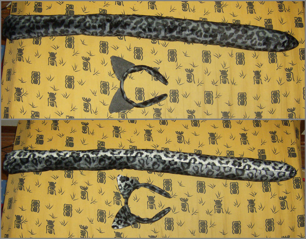 Leopard Ears and Tail by hikarikirameku on DeviantArt