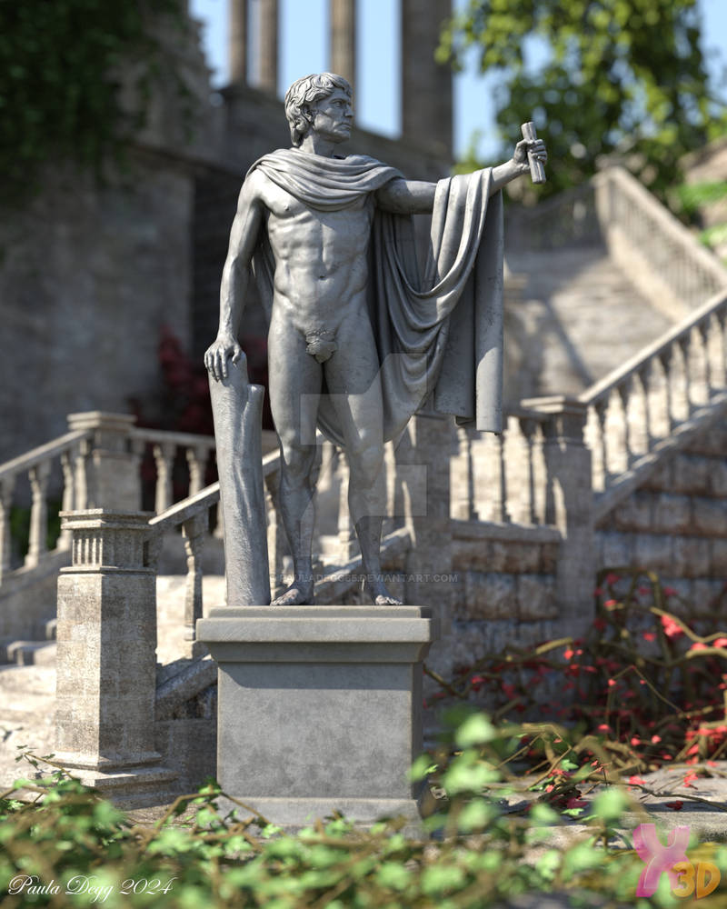 Statues Deviantart Hero Statue by pauladegg65 on DeviantArt