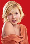 Elisha Cuthbert by VinshArt