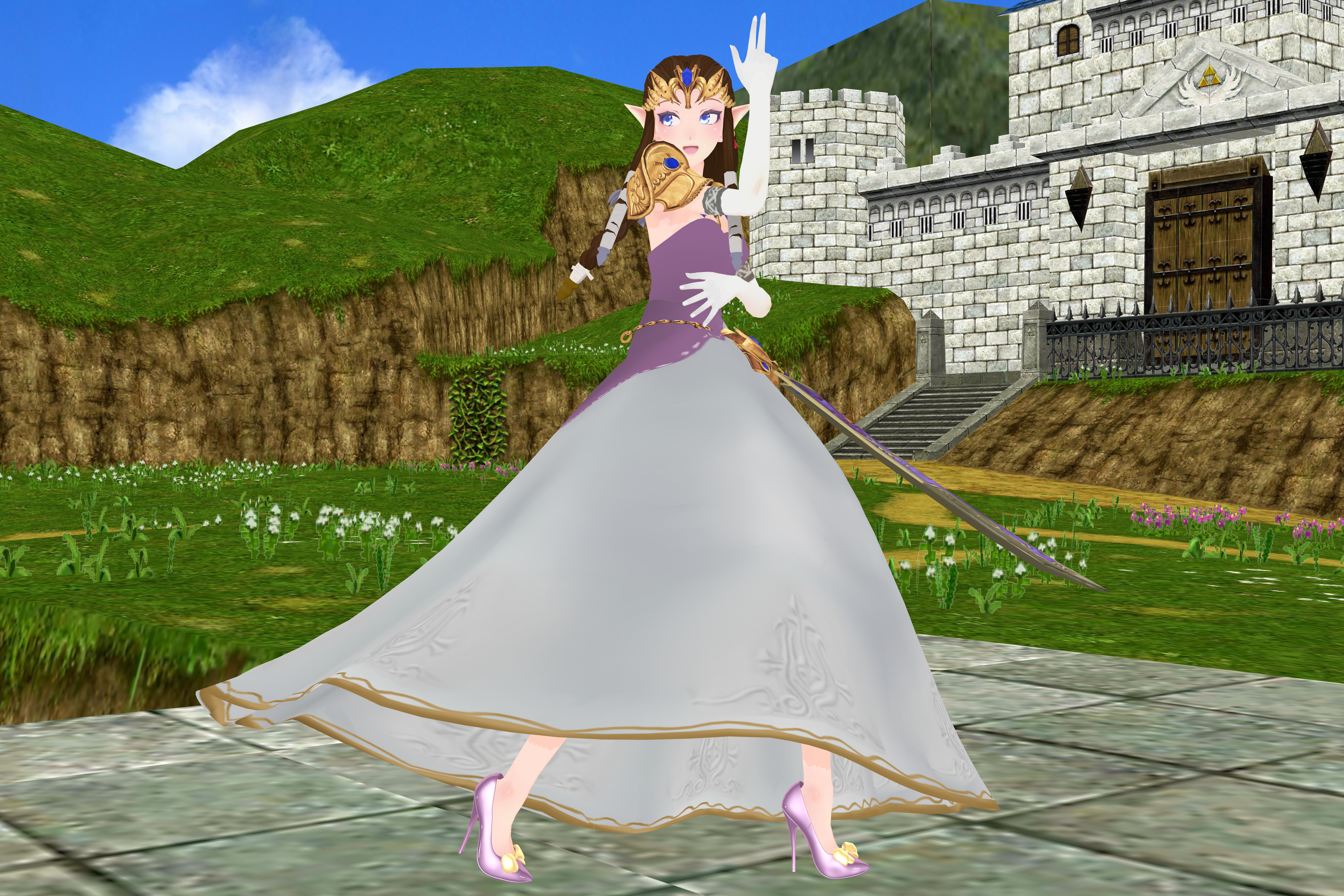 Zelda Ocarina of Time Blend 1 by zelda-miley-iliafan on DeviantArt