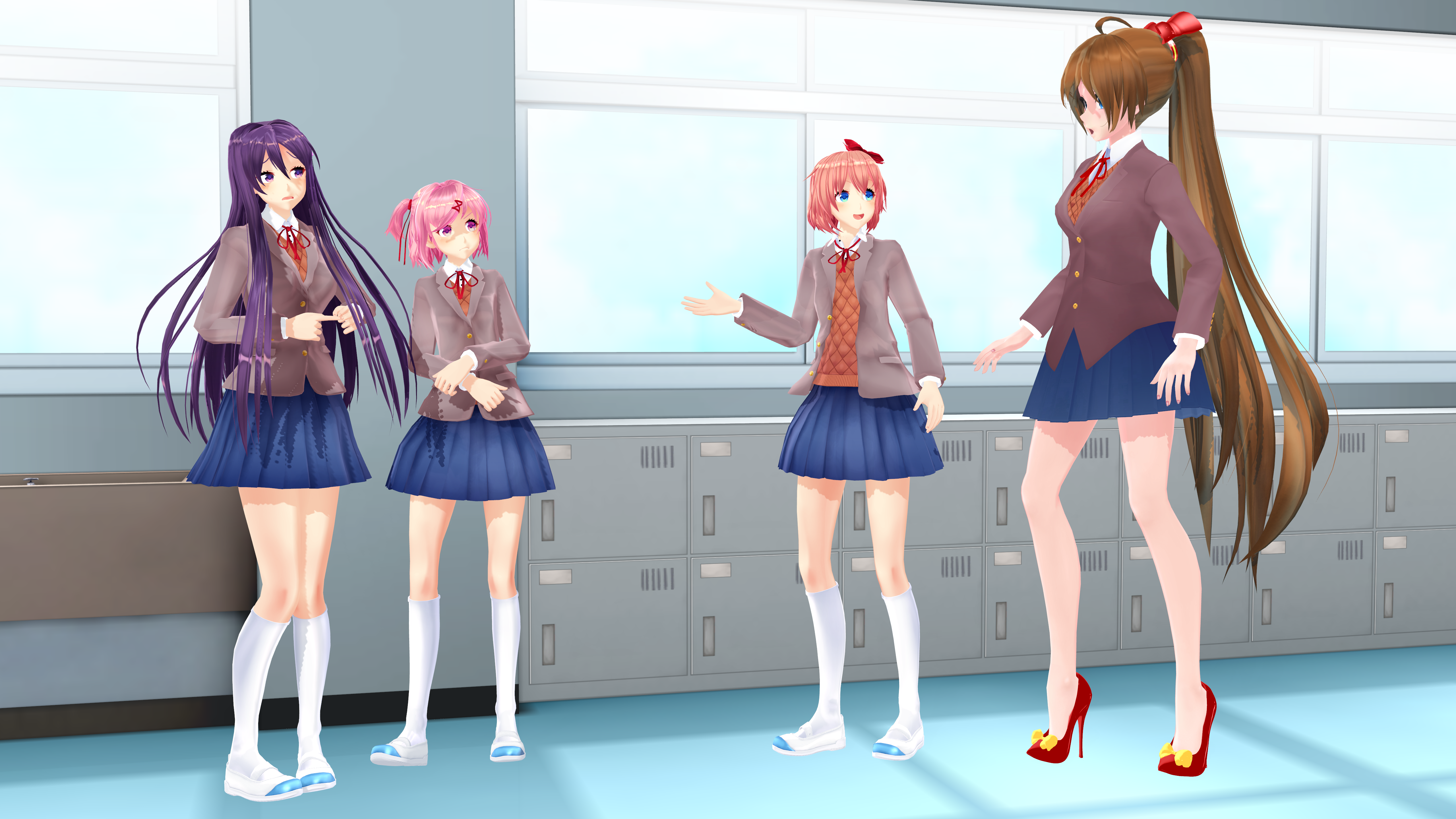 Doki Doki Literature Club + DOWNLOAD by OzzWalcito on DeviantArt