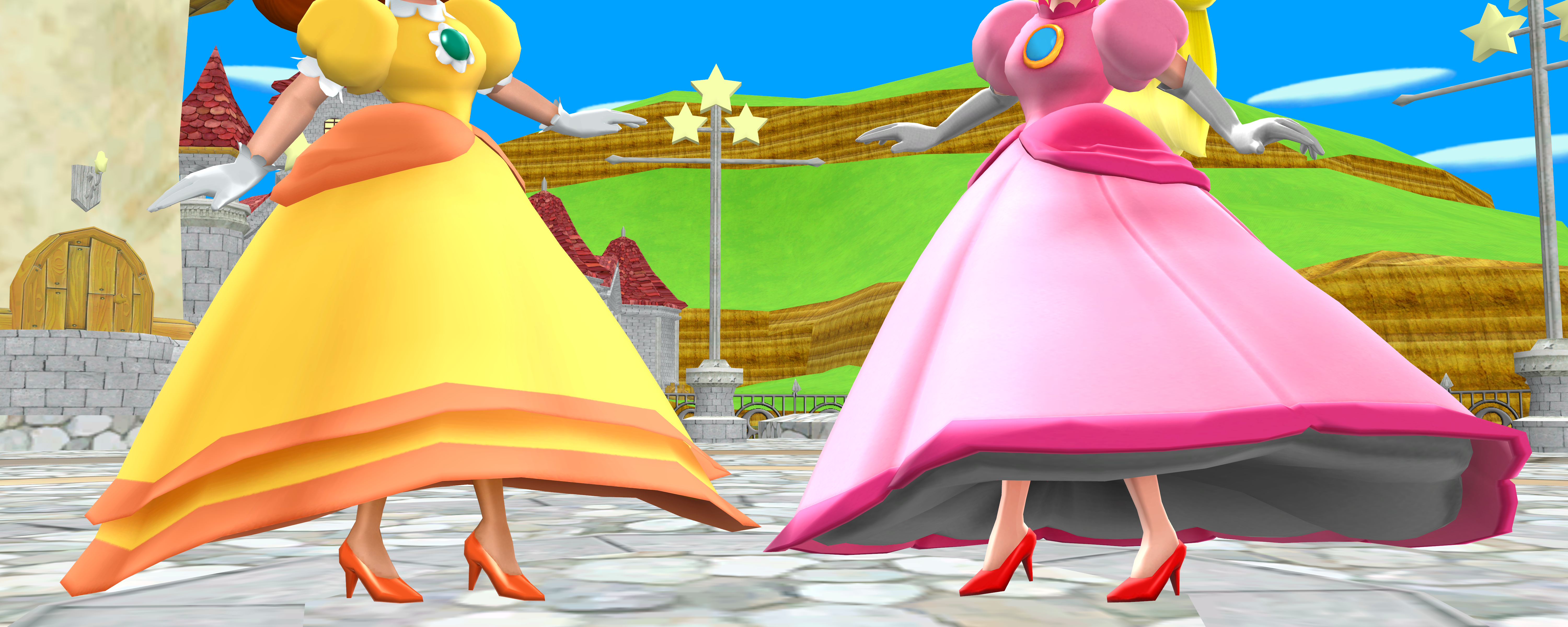 Princess Shoe Duel by Mario and Sonic Guy on DeviantArt