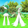 Gardevoir and Gallade