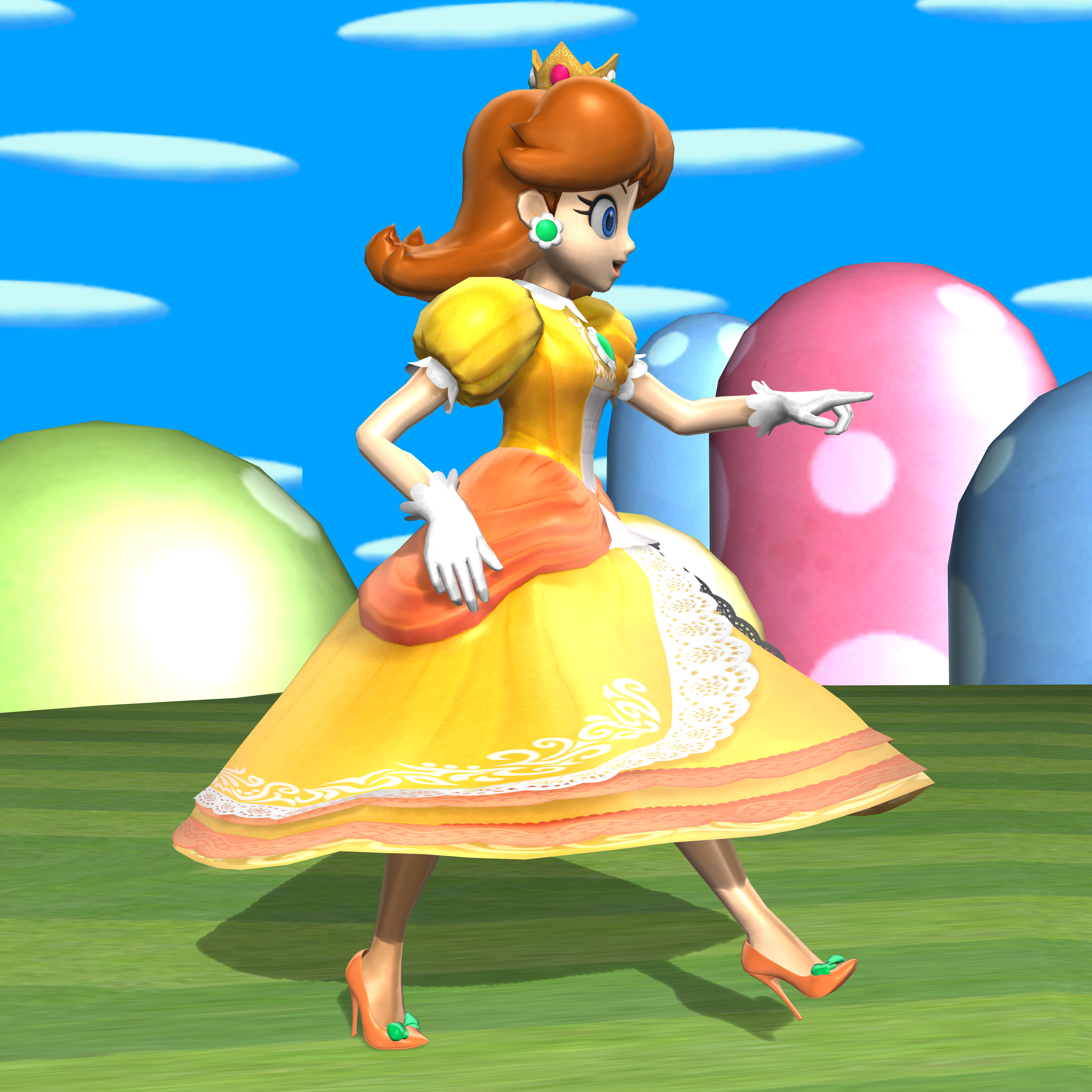 Daisy At Super Mario Wonder by MrRaheemRollair on DeviantArt