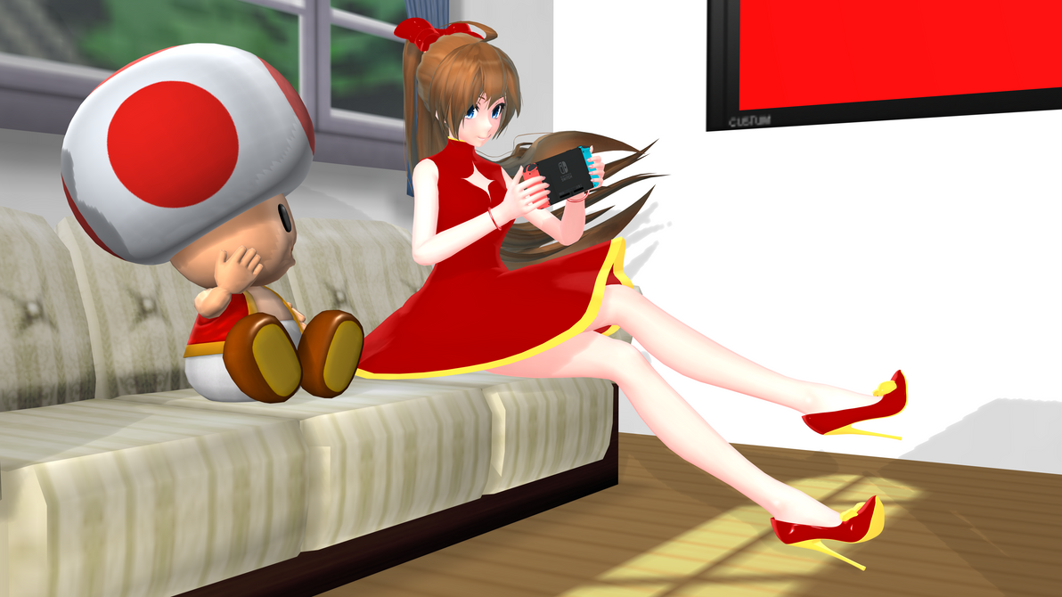 Rom and Ram as Nintendo Switch by ChainAce on DeviantArt