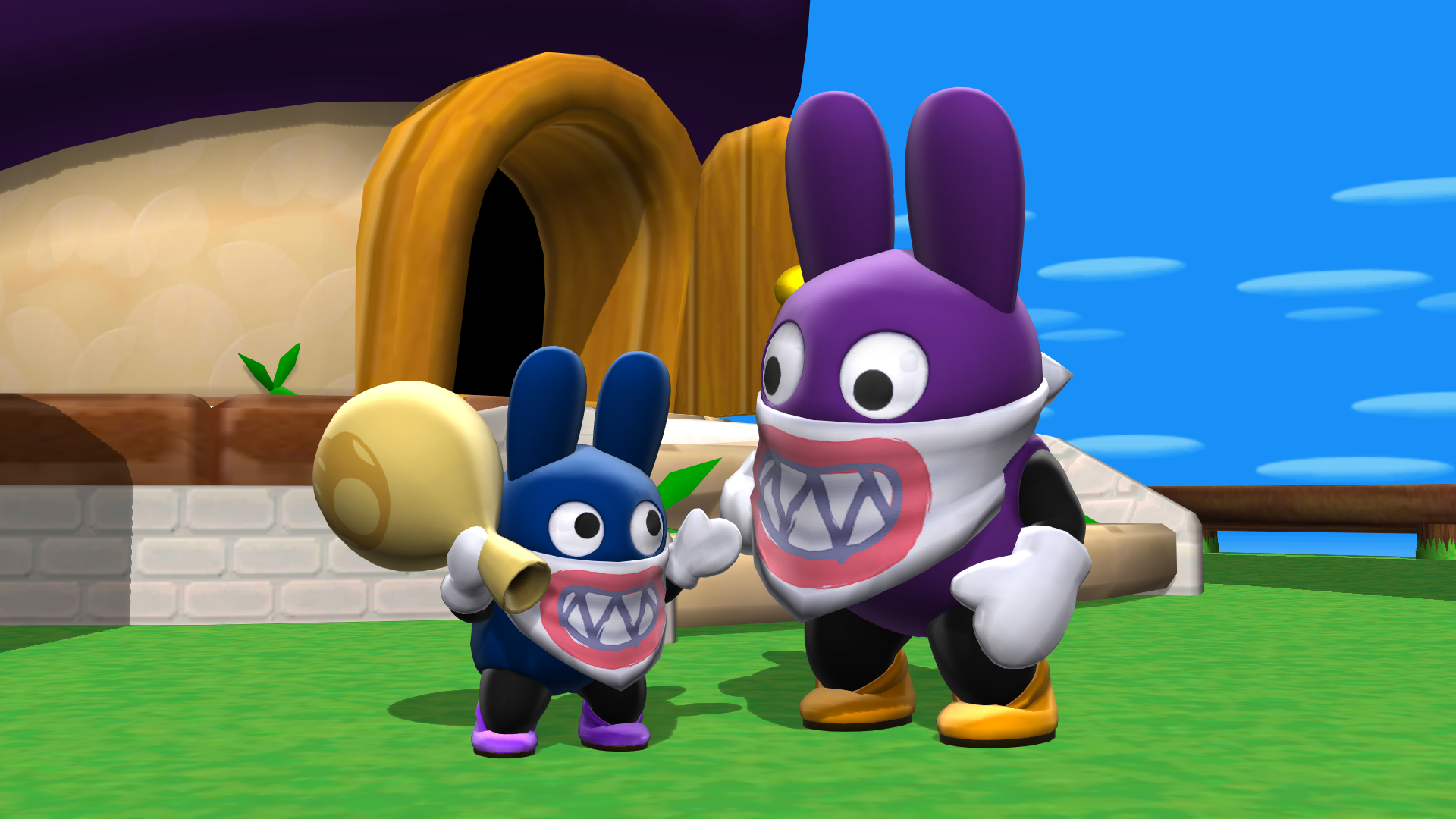 A Blue Nabbit Appears by Mario-and-Sonic-Guy on DeviantArt