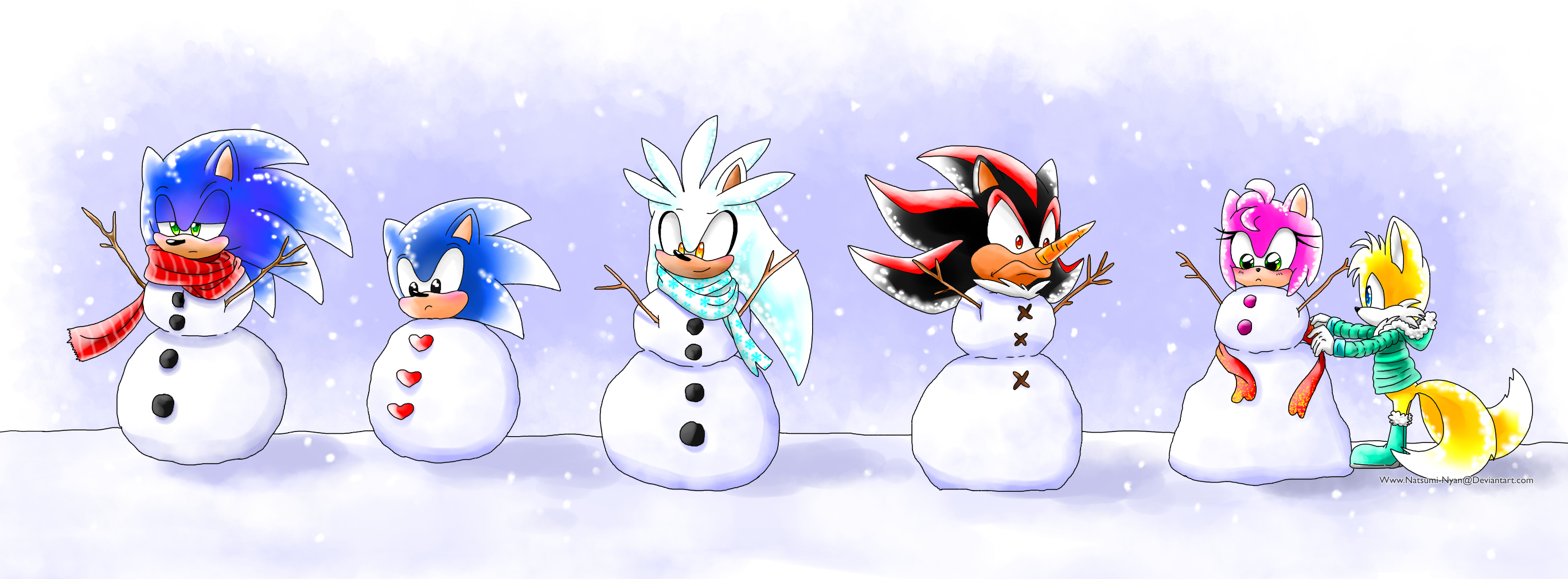 What a snowy day~