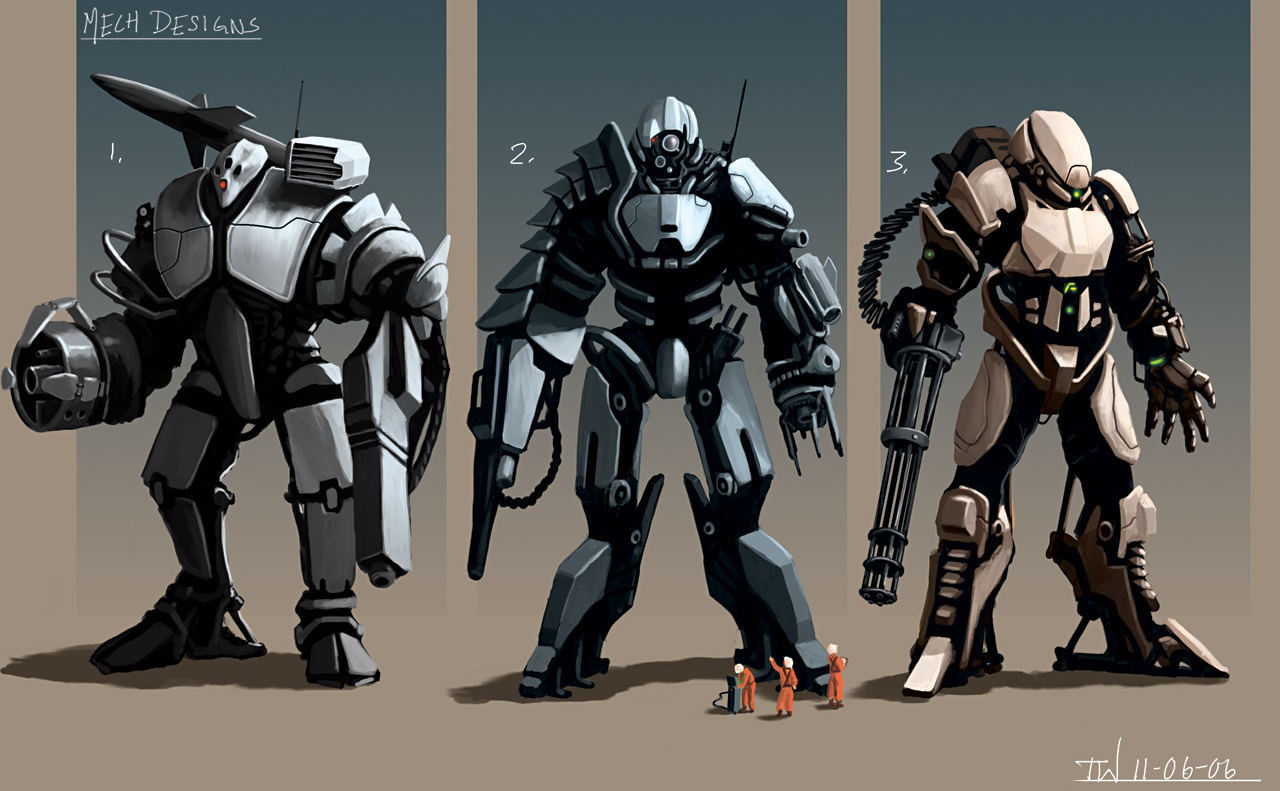 Human Mech Design Mech Designs by thomaswievegg on DeviantArt