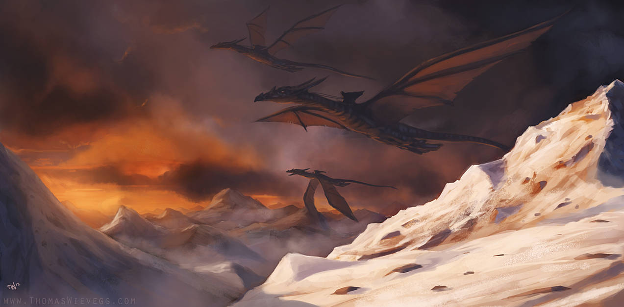Dragon riders by thomaswievegg on DeviantArt