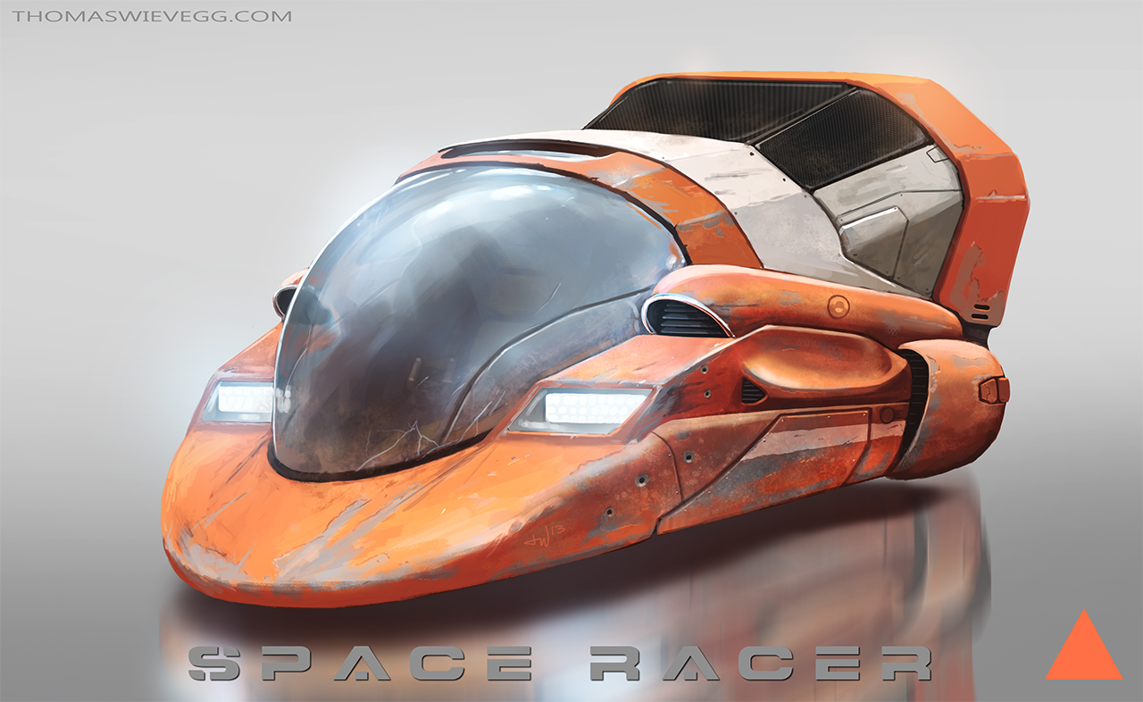Space Racer by thomaswievegg on DeviantArt