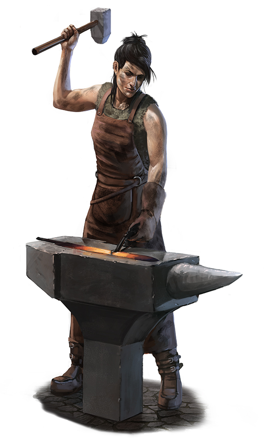 Female Blacksmith