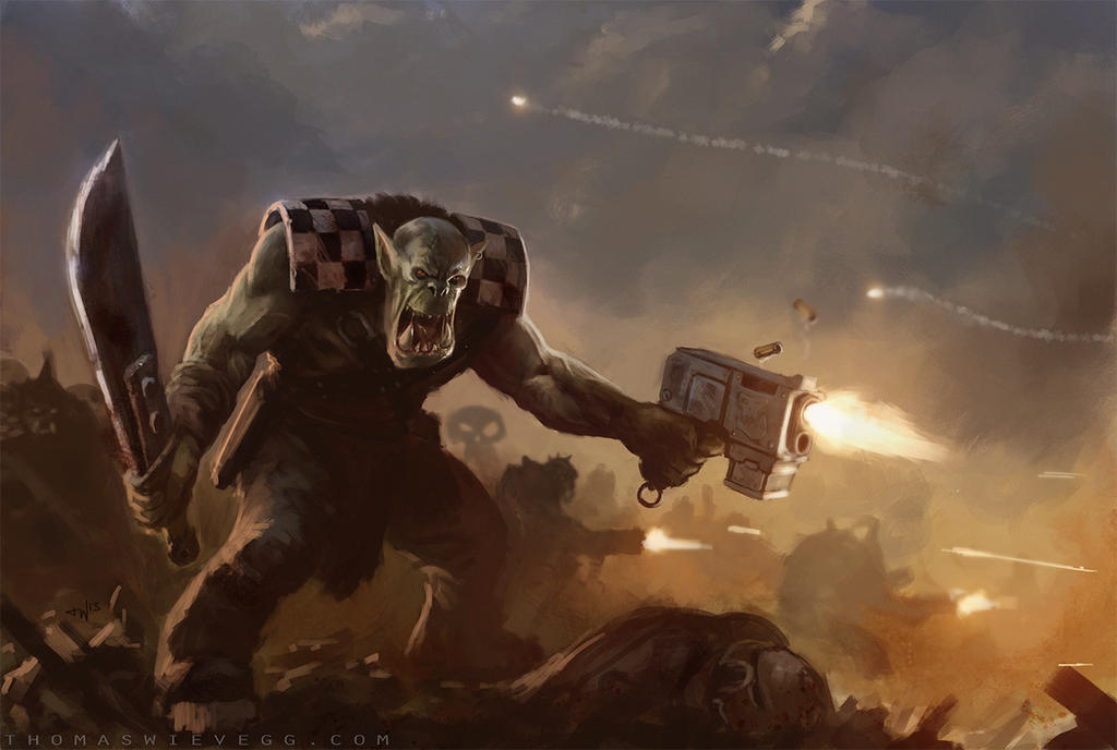 Warhammer 40k: Orks Boyz