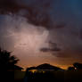 lightning in Gaborone