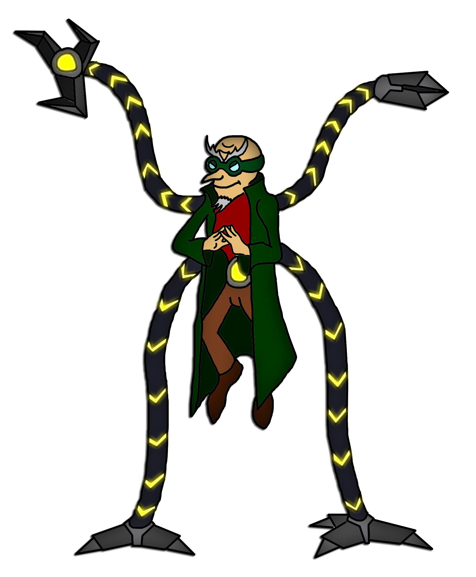 Doctor Octopus by Jogodecartas on DeviantArt