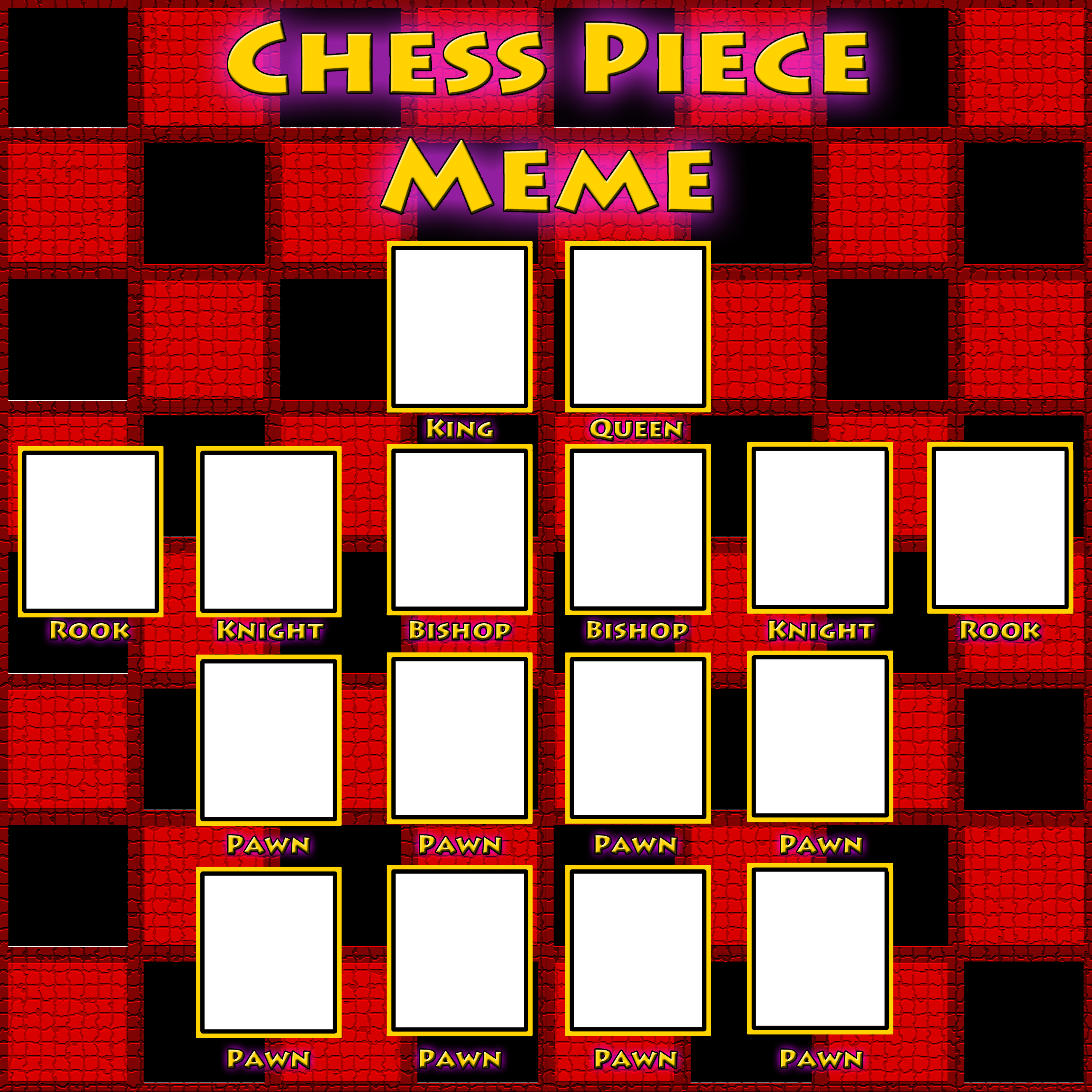 Chess Piece Meme - template