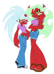 Scanty and Kneesocks - Casual Wear by Moheart7