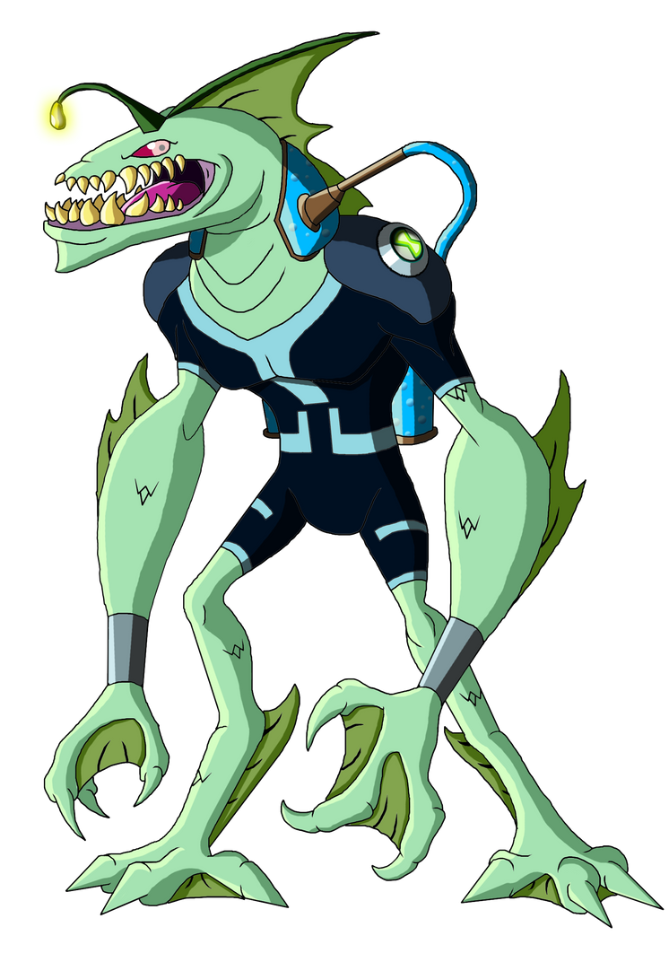 Ben 10 - 4 - Ripjaws by Moheart7 on DeviantArt