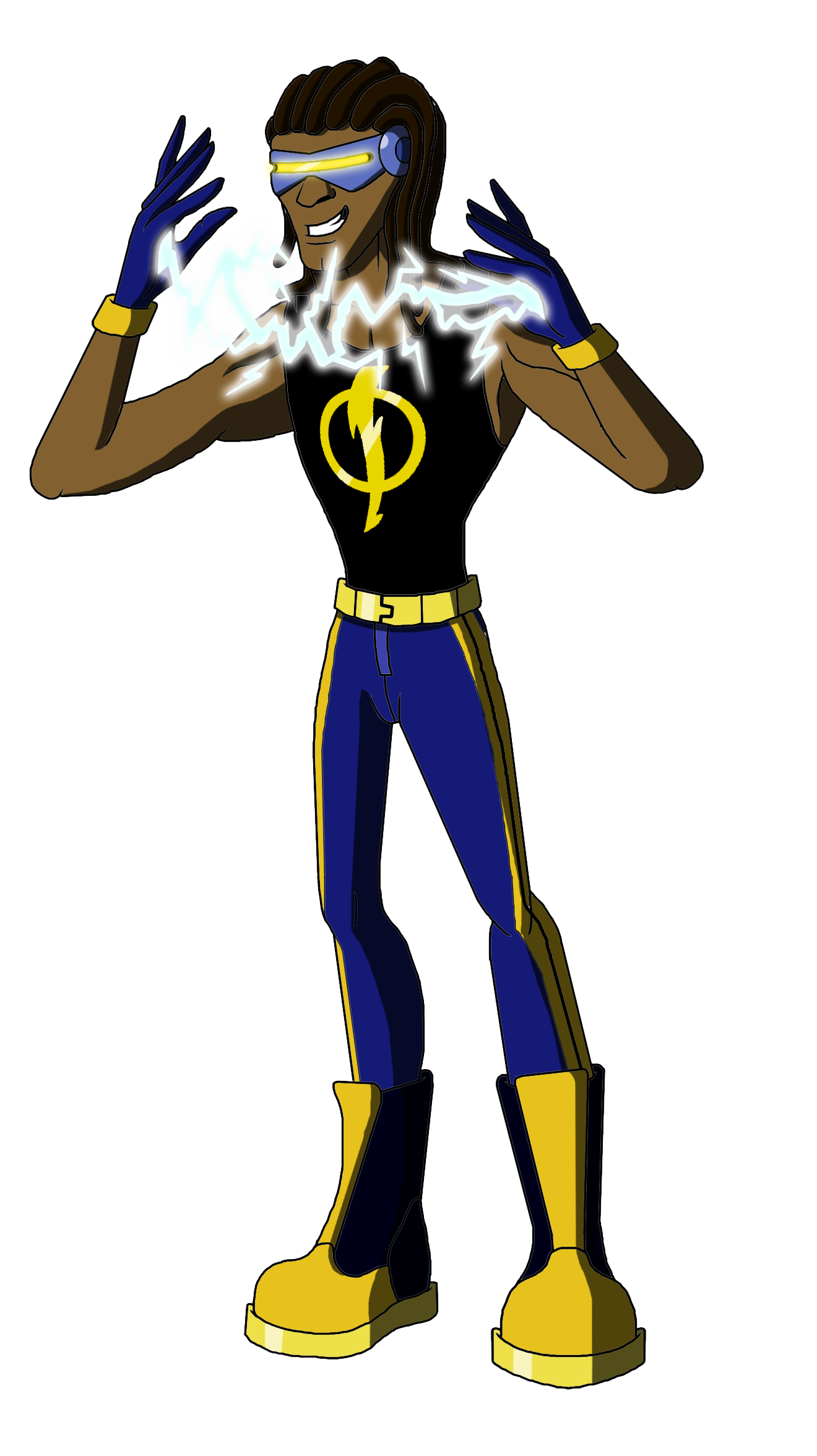 Static Team Deviantart DC - New Teen Titans - Static by Moheart7 on DeviantArt