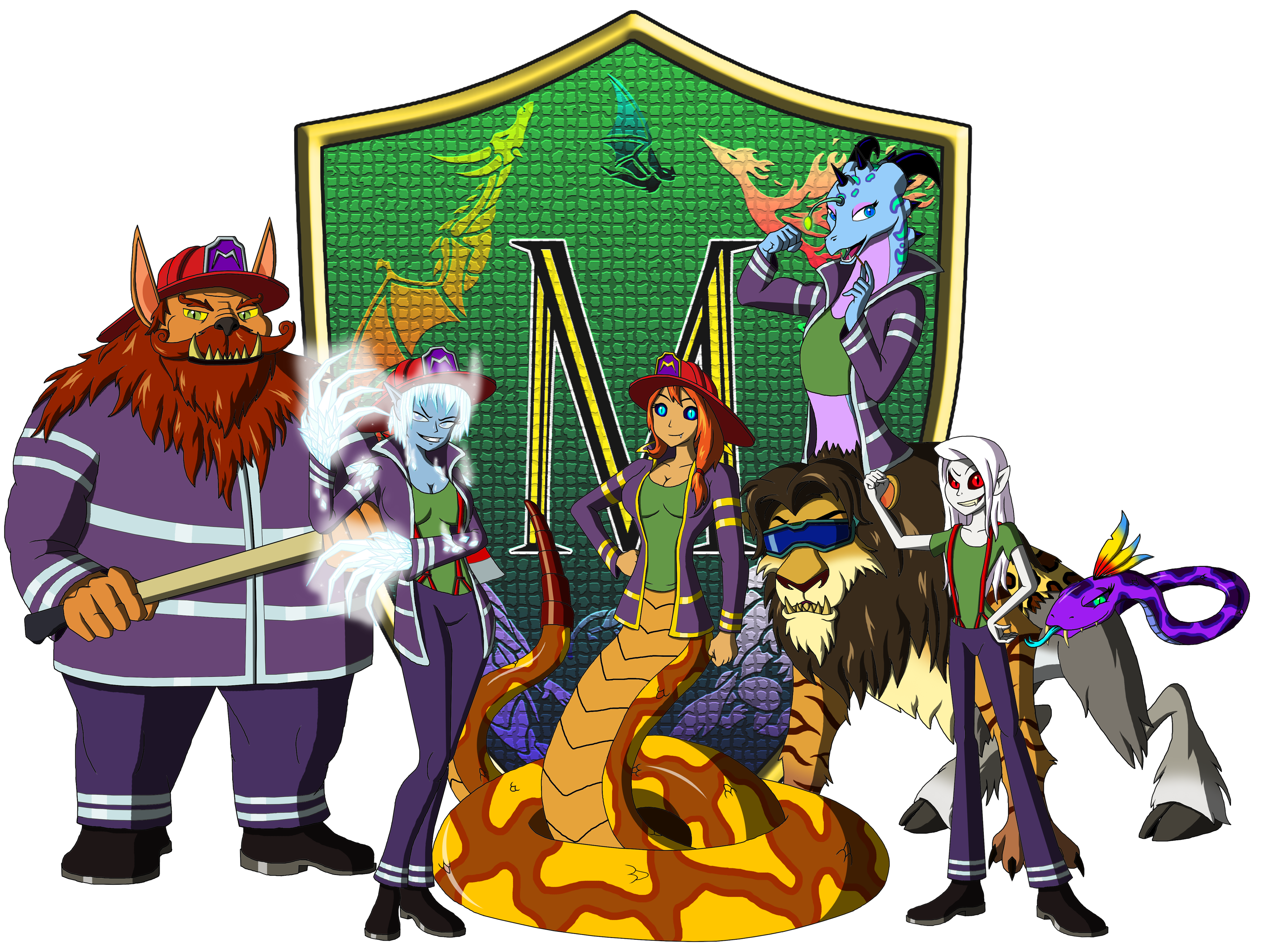Mythgate - Mythgate Fire Dept. by Moheart7 on DeviantArt