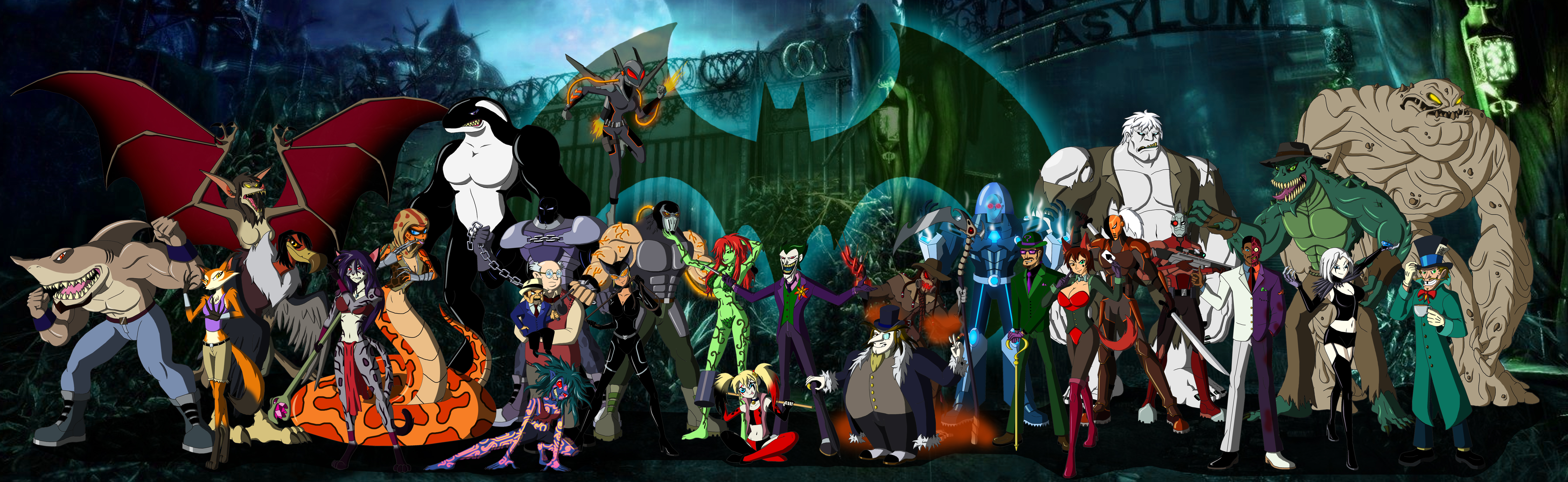 Batman Rogues (2019) by Moheart7 on DeviantArt