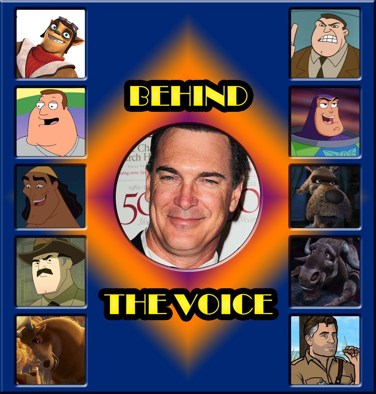 Behind the Voice Patrick Warburton by Moheart7 on DeviantArt