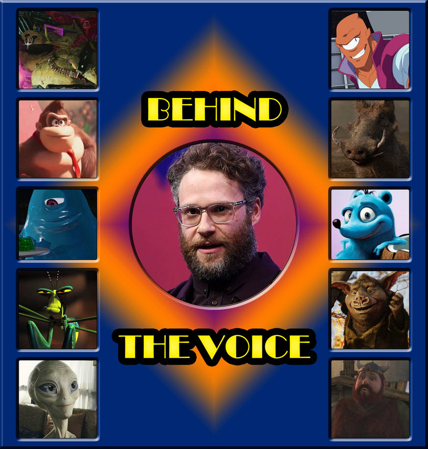 Behind the Voice - Seth Rogen by Moheart7 on DeviantArt