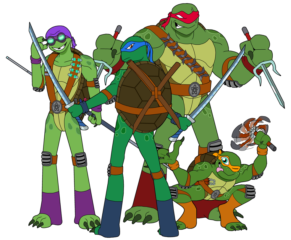 TMNT: Turtle Power! by Moheart7 on DeviantArt
