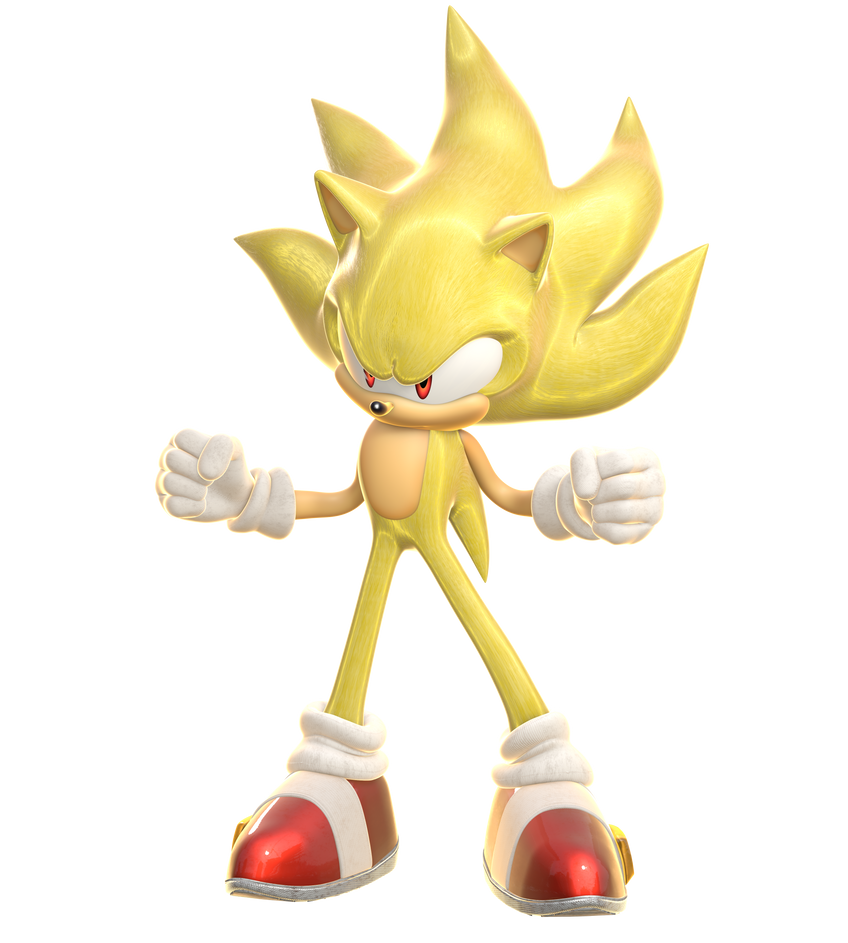 Super sonic render #1 by tailslover1987 on DeviantArt