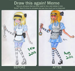 Draw This Again Meme