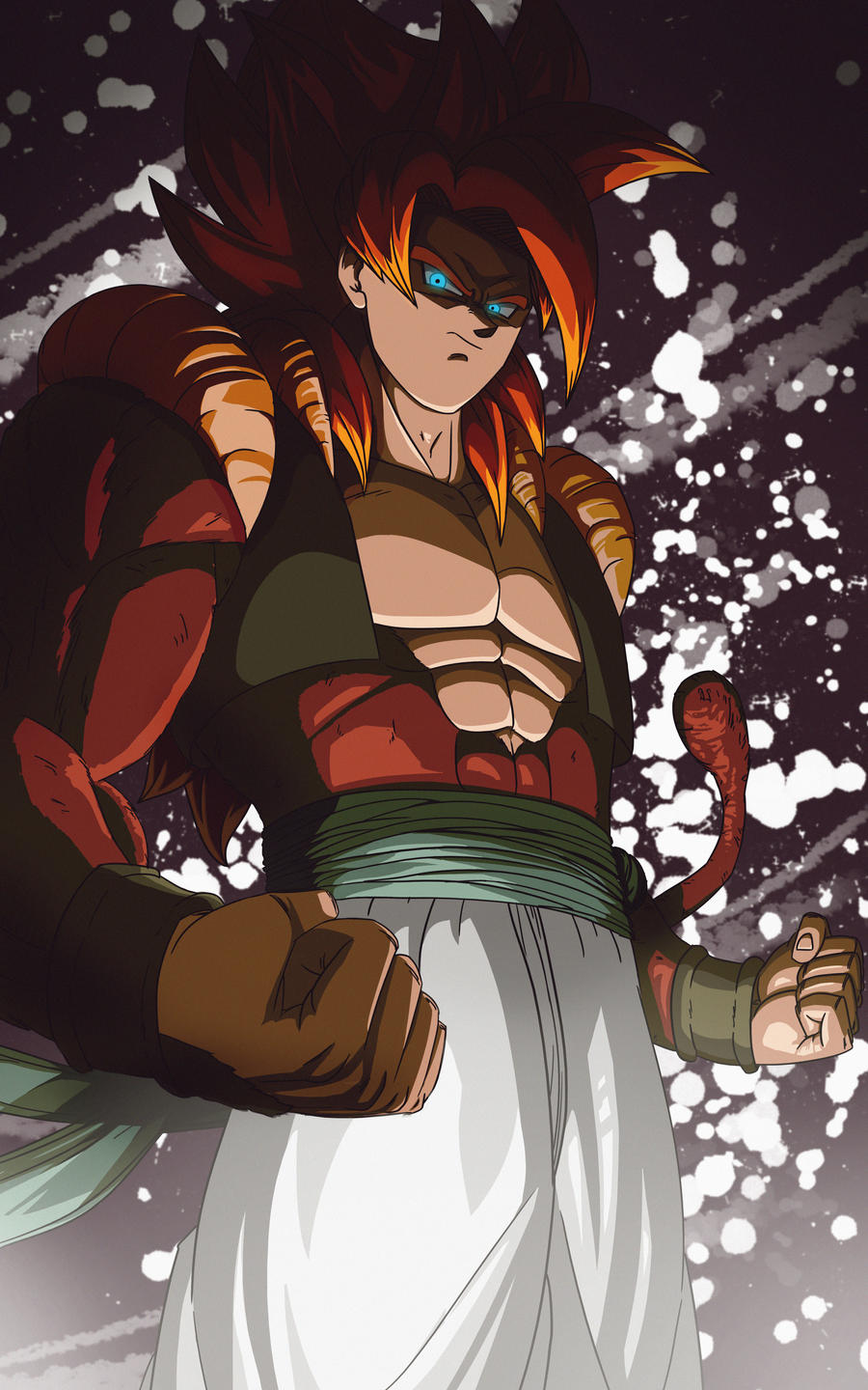 Gogeta SSJ4 by DanteSapatinas on DeviantArt