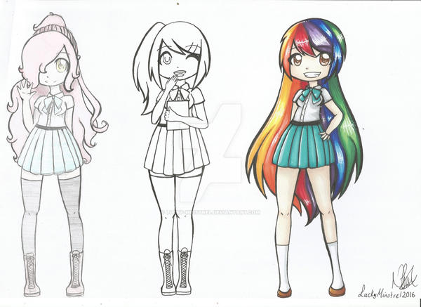 ChibI Examples by Lucky-Minstrel on DeviantArt