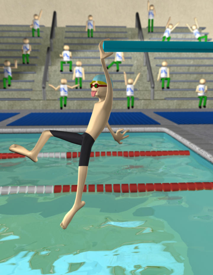 Logan the Swimmer by jakethestampede on DeviantArt