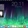 iOS7/OSX 10.10 concept desktop screenshot