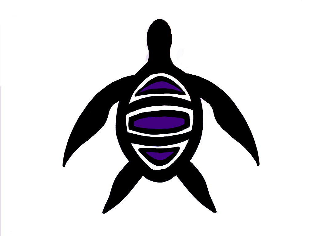 Purple Tribal Turtle