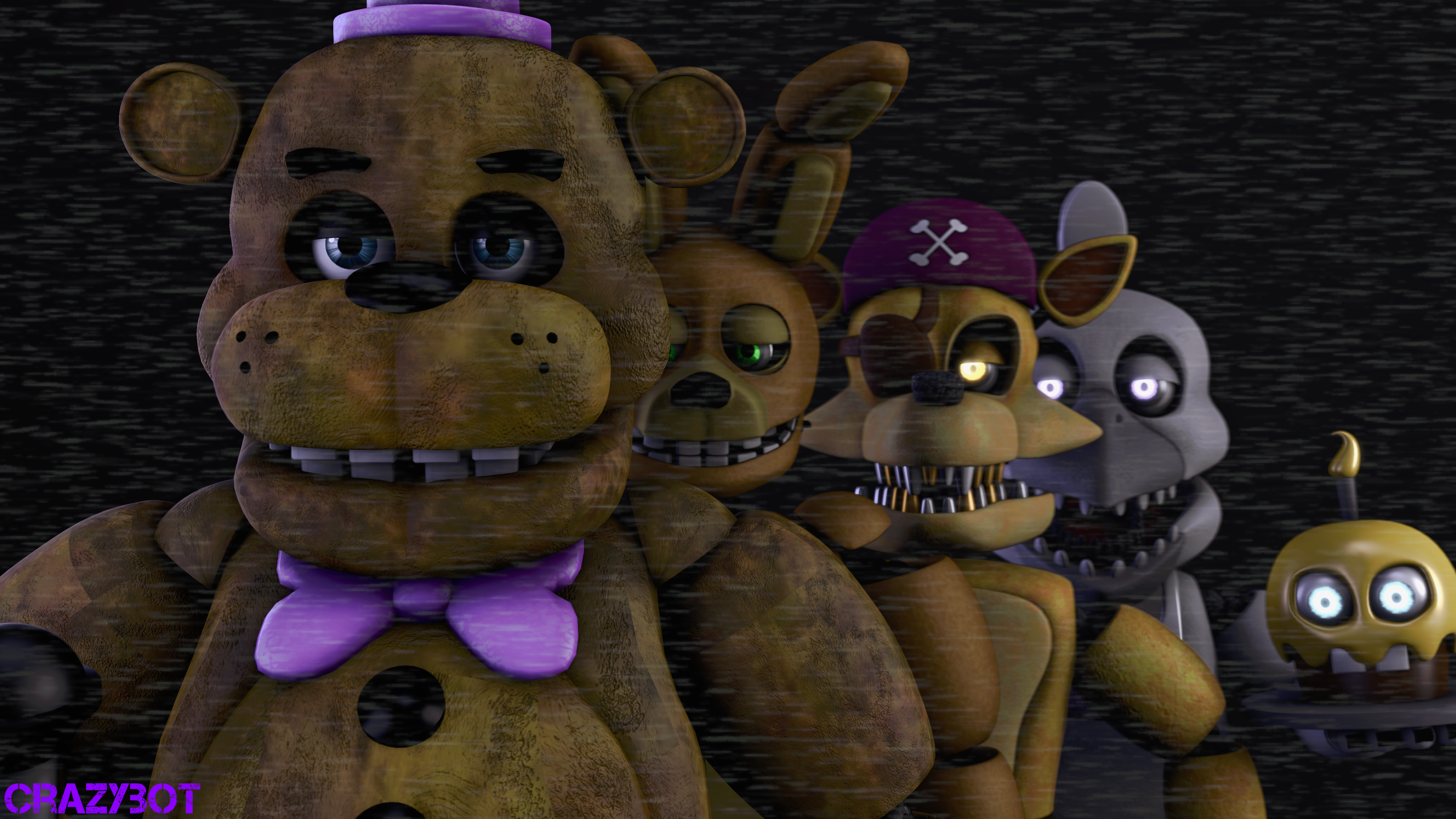 Fredbear And Friends by fernandiux2018 on DeviantArt