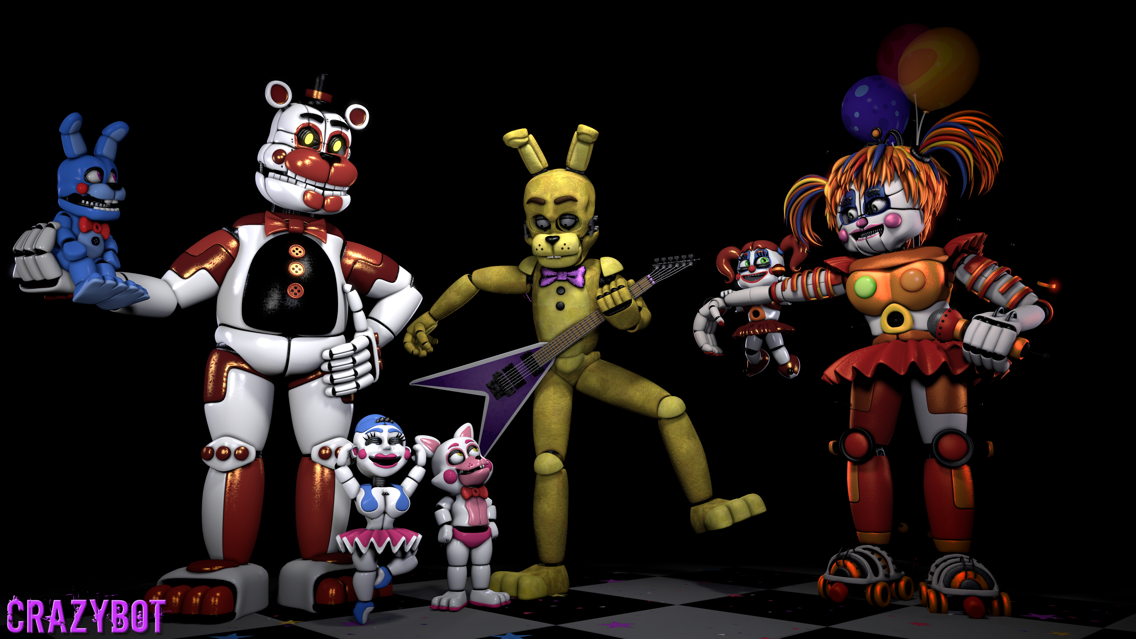 SFM] Fnaf 1 map lighting try by KirbsStuffs on DeviantArt