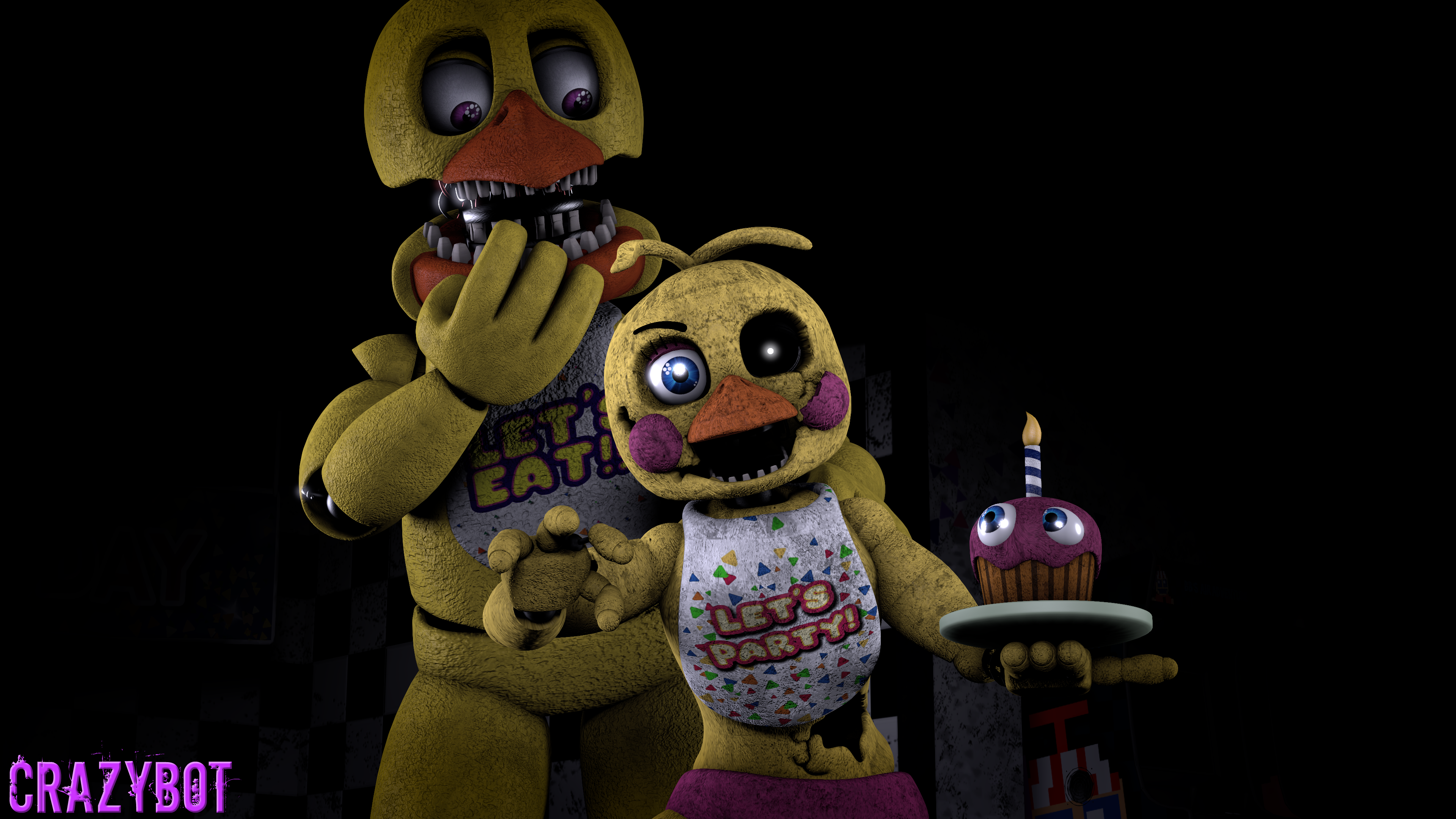 SFM) UCN Withered Chica Chicken by SlendyMann264 on DeviantArt