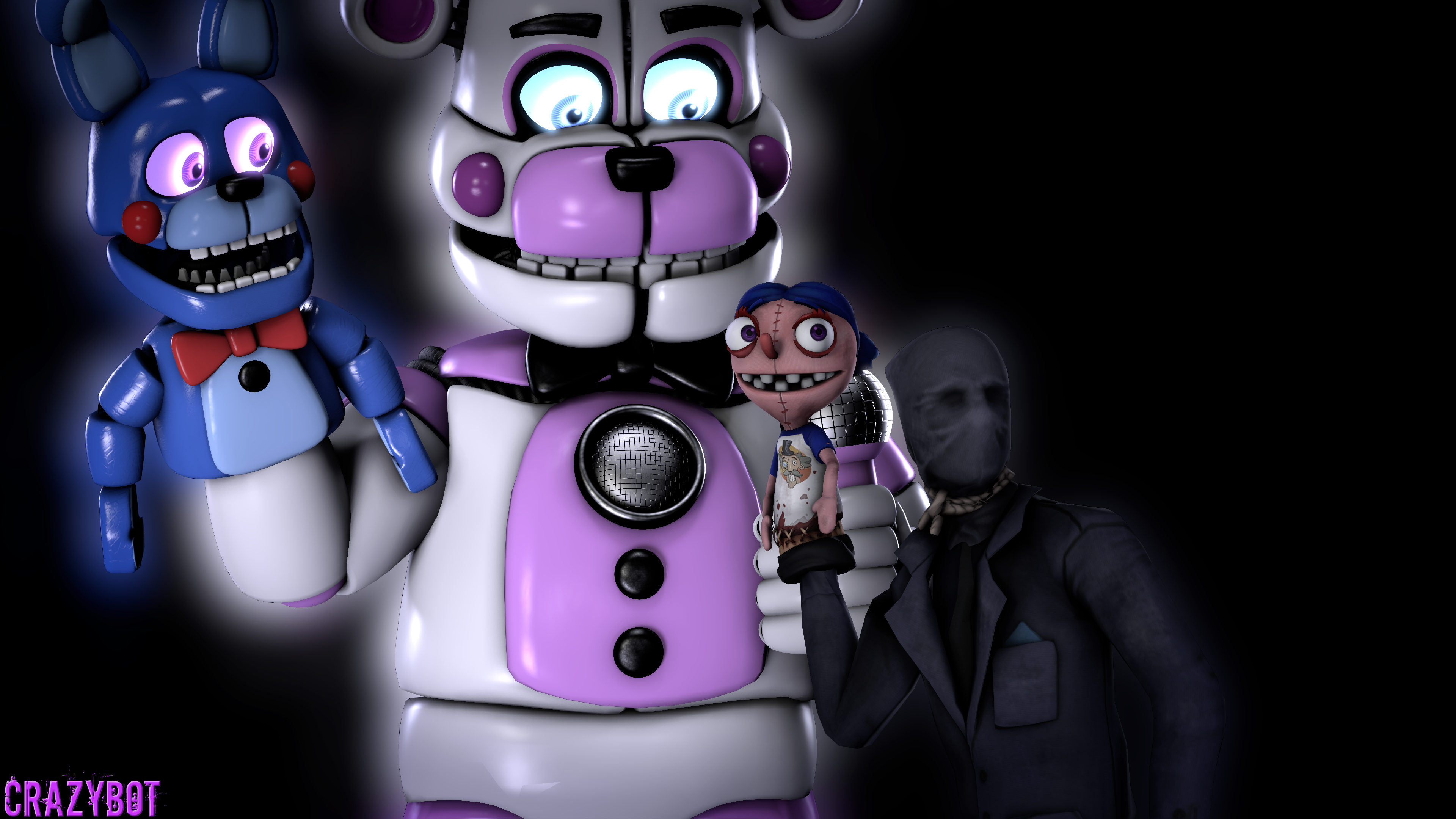 Funtime Chica and carl have nothing that they're sorry fo by s1nd3r3 --  Fur Affinity [dot] net