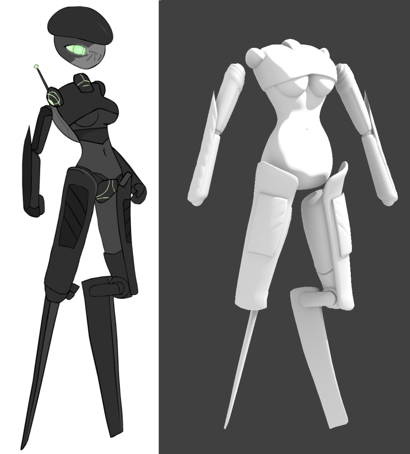 Tizara WIP Body Mesh Update #2