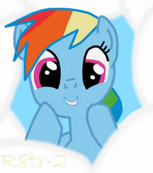 Rainbow Dash Snickering