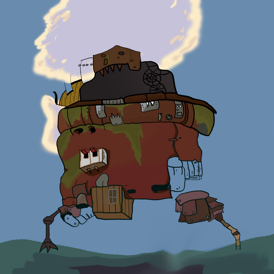 Howl's Moving castle sketch by MrAreay on DeviantArt