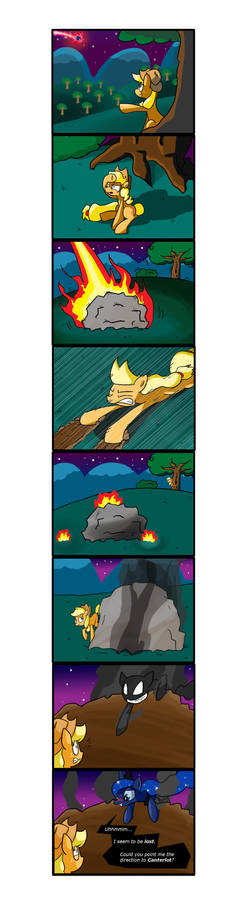 The Mare in the meteor