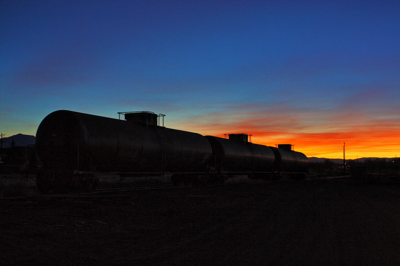 Tankers at Twilight